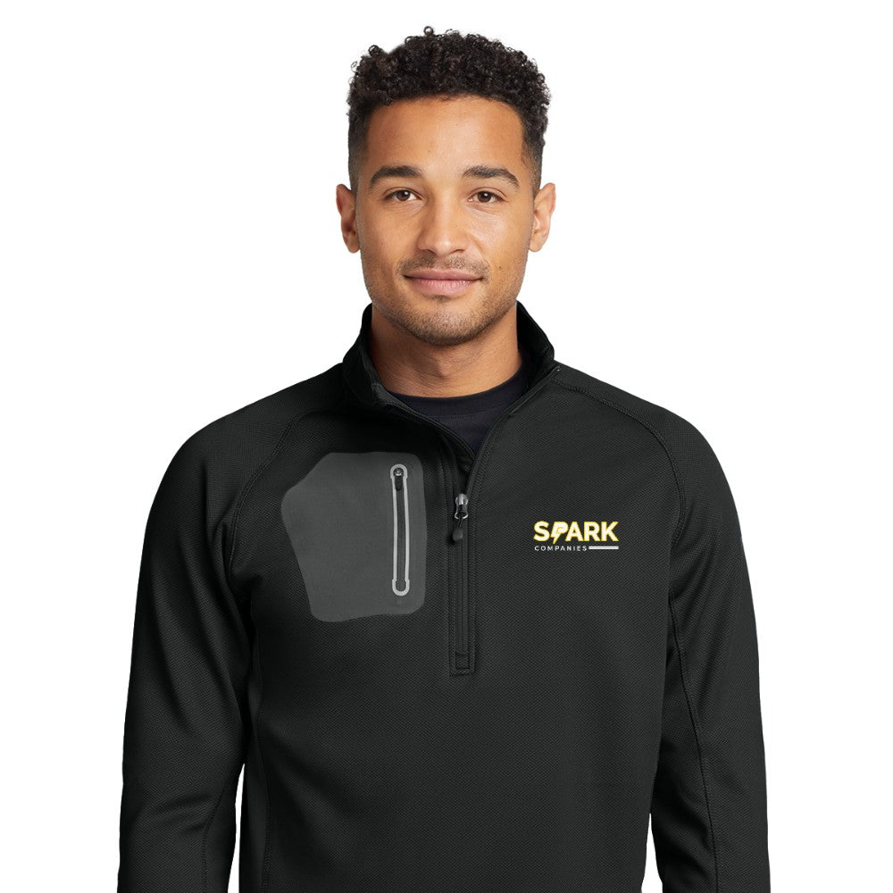 Spark Companies Eddie Bauer 1/2-Zip Performance Fleece - Black