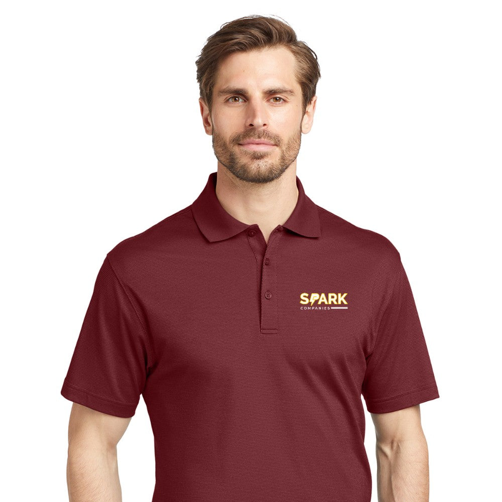Spark Companies Eddie Bauer Performance Polo - Red Rhubarb