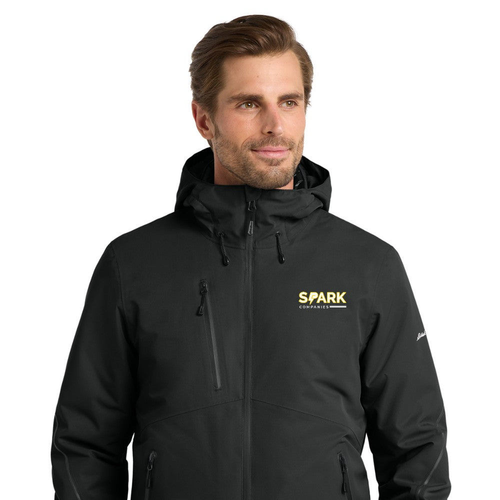 Spark Companies Eddie Bauer WeatherEdge Plus 3-in-1 Jacket - Black/ Black