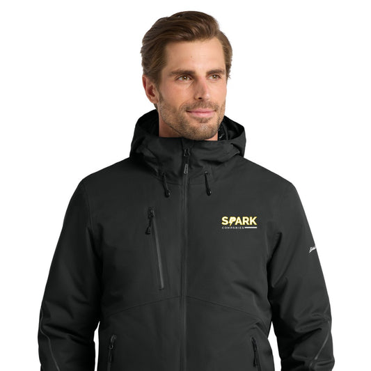 Spark Companies Eddie Bauer WeatherEdge Plus 3-in-1 Jacket - Black/ Black