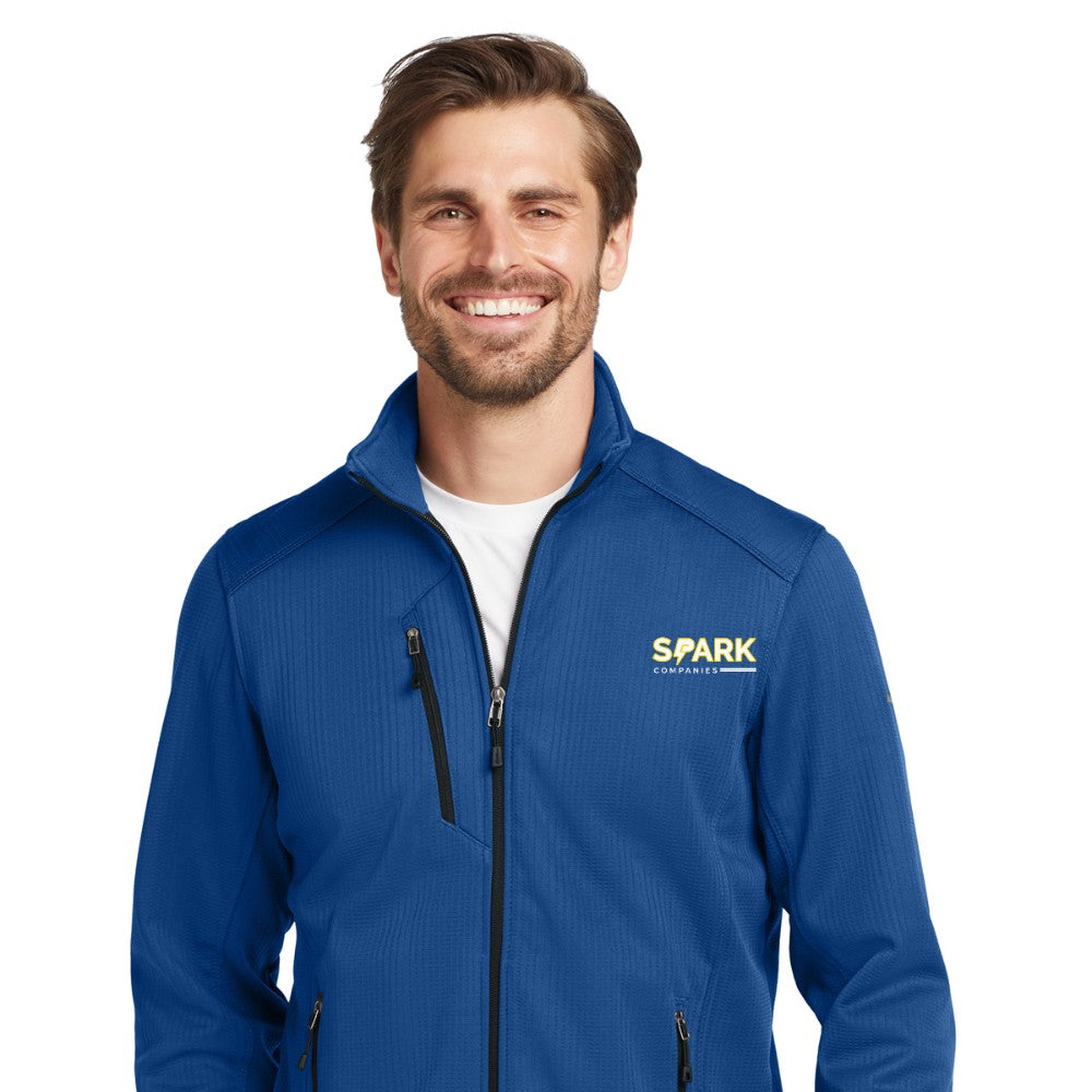 Spark Companies Eddie Bauer Dash Full-Zip Fleece Jacket - Cobalt Blue