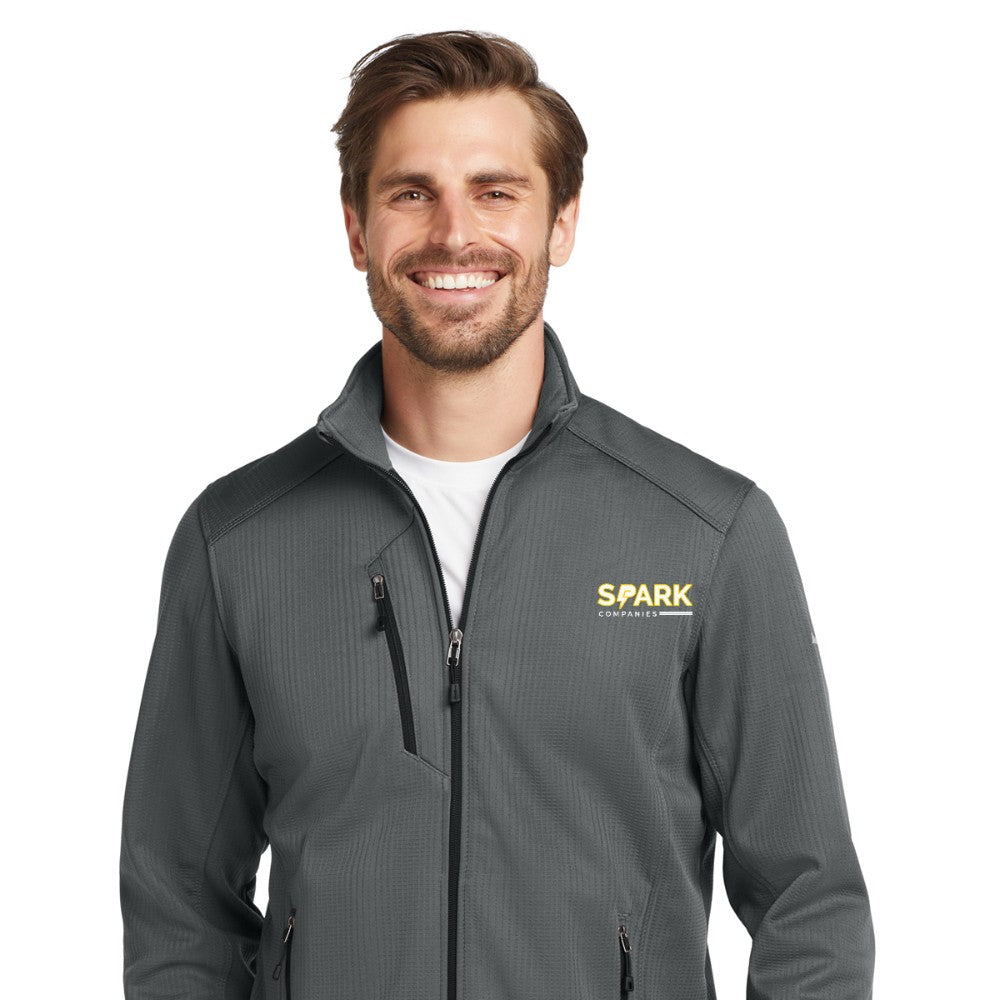 Spark Companies Eddie Bauer Dash Full-Zip Fleece Jacket - Grey Steel