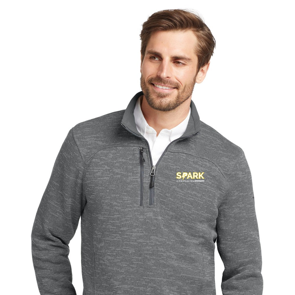 Spark Companies Eddie Bauer Sweater Fleece 1/4-Zip - Dark Grey Heather