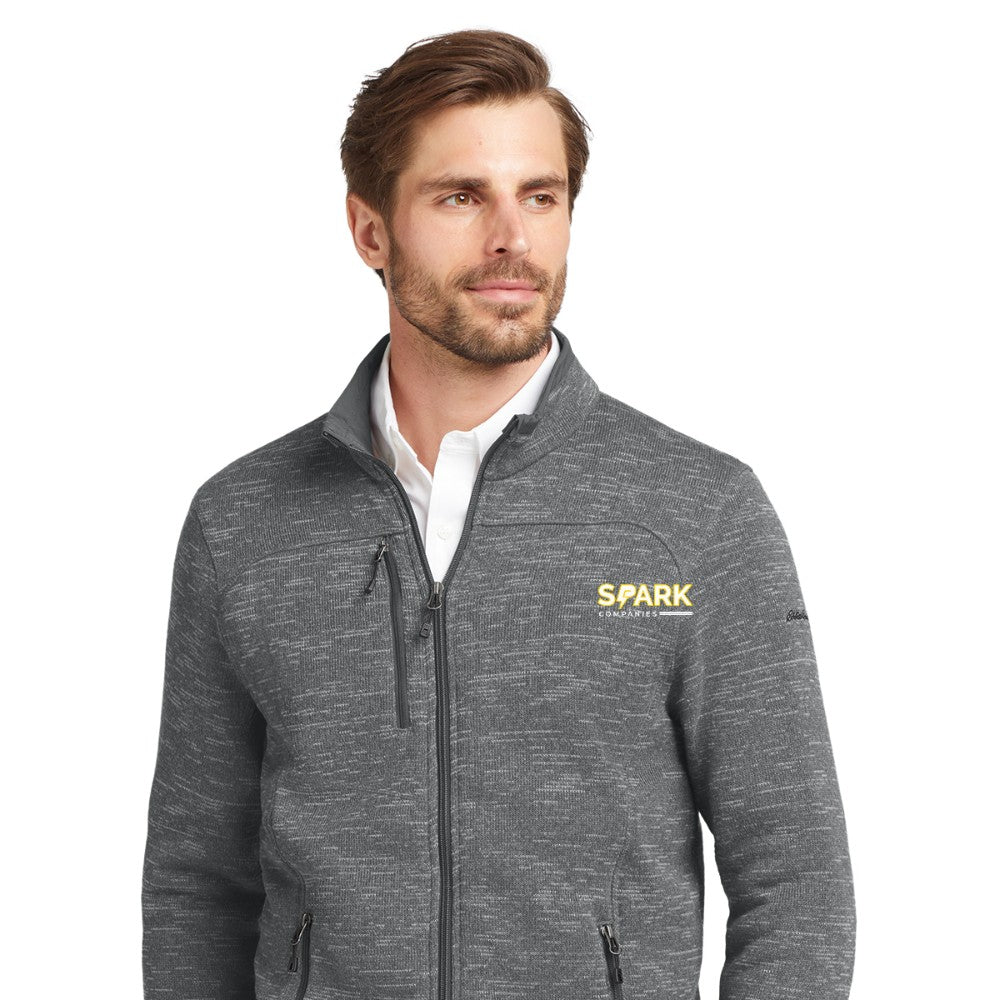 Spark Companies Eddie Bauer Sweater Fleece Full-Zip - Dark Grey Heather