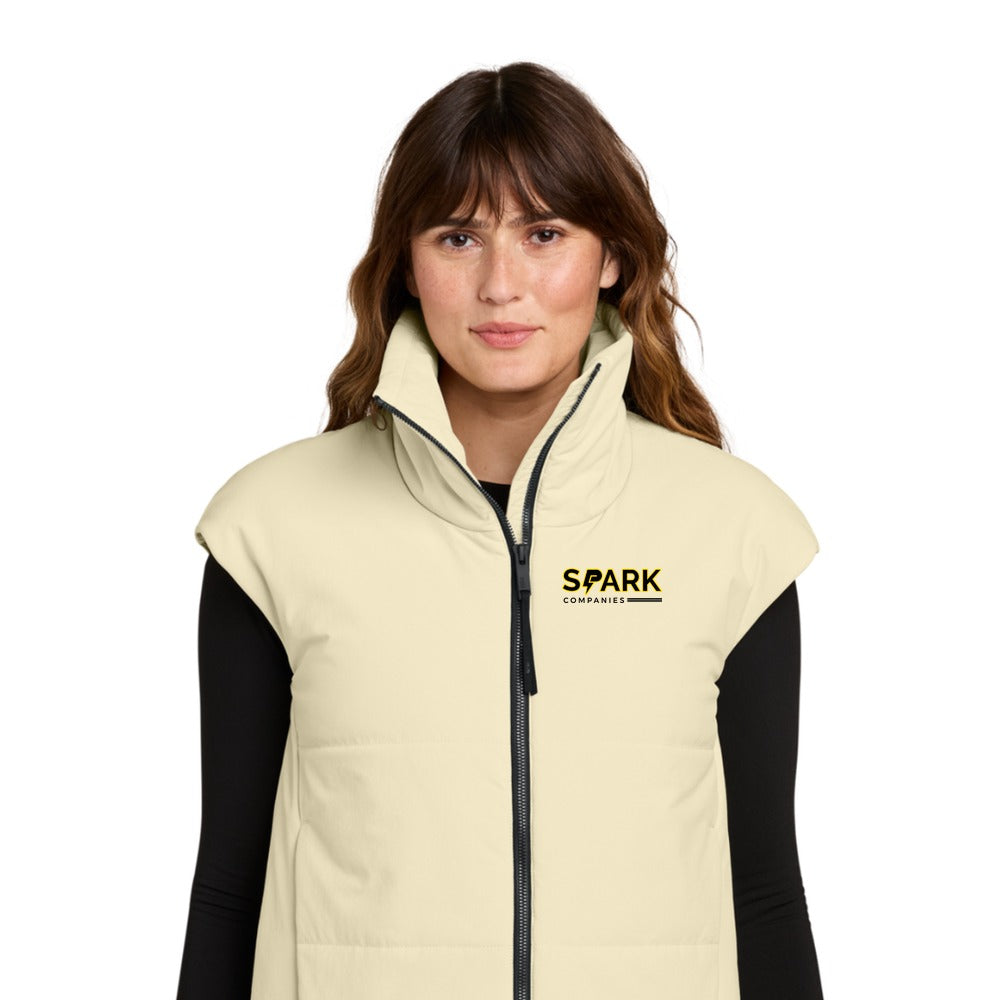 Spark Companies MiiR Women's Sashiko Stretch Puffy Vest