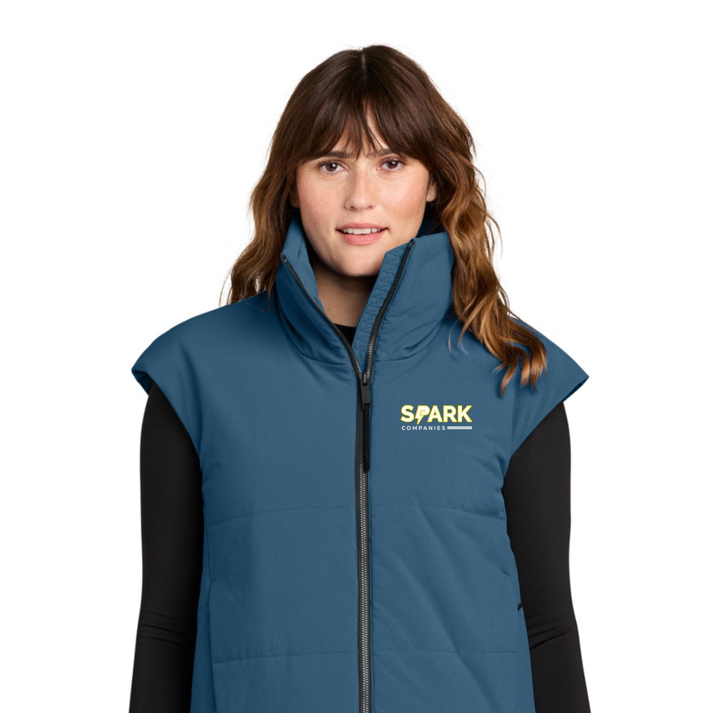 Spark Companies MiiR Women's Sashiko Stretch Puffy Vest