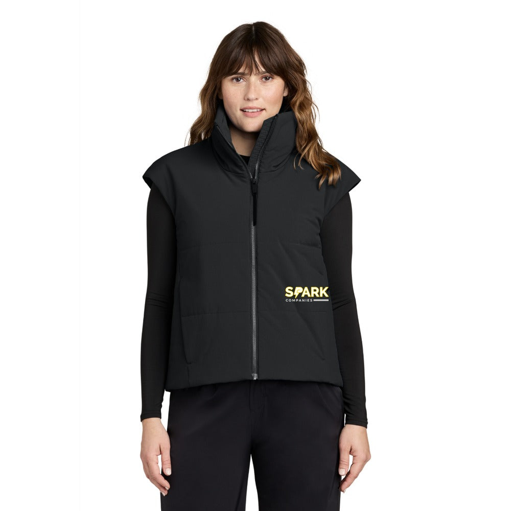 Spark Companies MiiR Women's Sashiko Stretch Puffy Vest