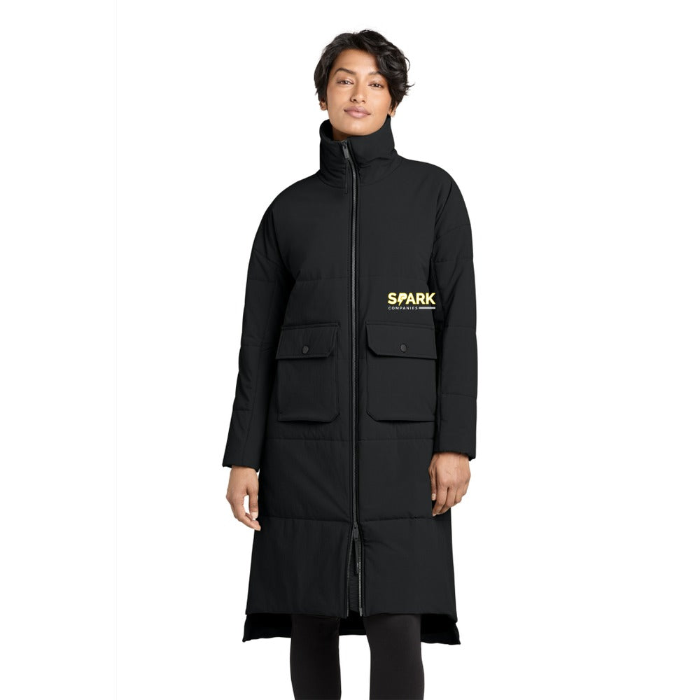 Spark Companies MiiR Women's Sashiko Stretch Puffy Long Jacket