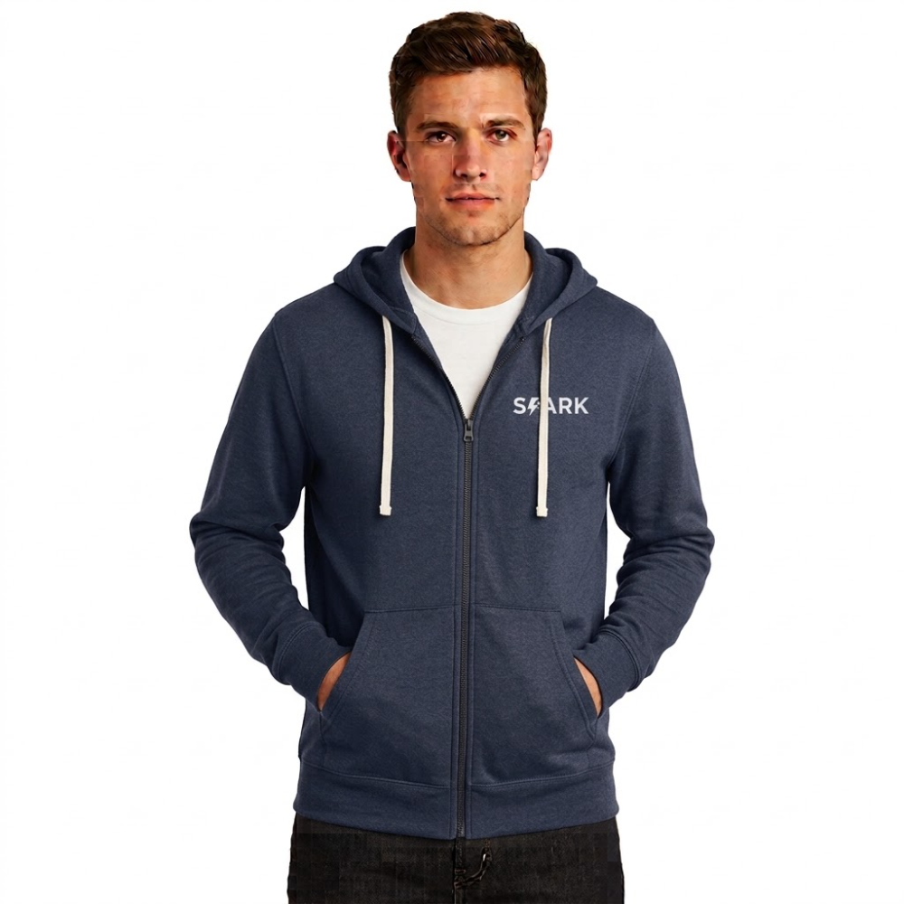 Heathered Navy