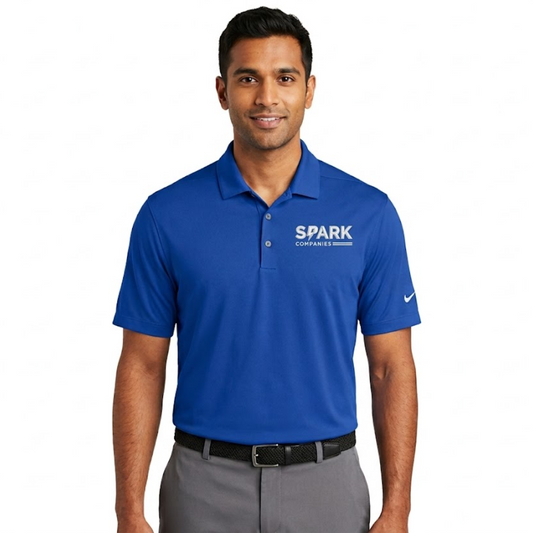 Detroit Lions x Spark Companies Nike Dri-FIT Polo - Game Royal